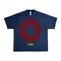 Navy K Love 0 Urban Heavy Tee - FloraArt