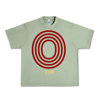 Oil Green K Love 0 Urban Heavy Tee - FloraArt