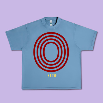 K Love 0 Urban Heavy Tee Designed By Floraart