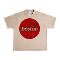 French Oak boston   simple red circle vintage Urban Heavy Tee - FloraArt