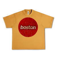 Peanut Butter boston   simple red circle vintage Urban Heavy Tee - FloraArt