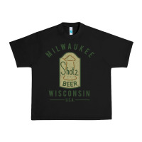 Black shotz beer worn Urban Heavy Tee - FloraArt