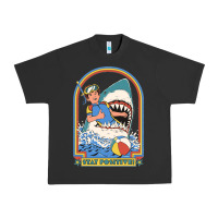 Pigment Black Stay Positive Classic Urban Heavy Tee - FloraArt