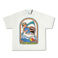 Pistachio Stay Positive Classic Urban Heavy Tee - FloraArt