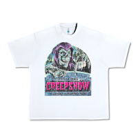 White creepshow 1 Urban Heavy Tee - FloraArt