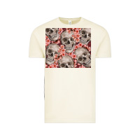 Vintage Arctic skulls and flowers Vintage Tee - TumblerDesignByShophia