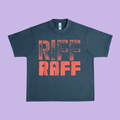 Riff Raff, Retro, Punk, Grunge. Shabby Style T Shi Urban Heavy Tee Designed By Floraart