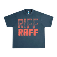 Midnight Navy riff raff, retro, punk, grunge. shabby style t shi Urban Heavy Tee - FloraArt