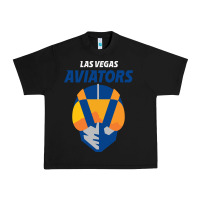 Black las vegas aviators Urban Heavy Tee - FloraArt