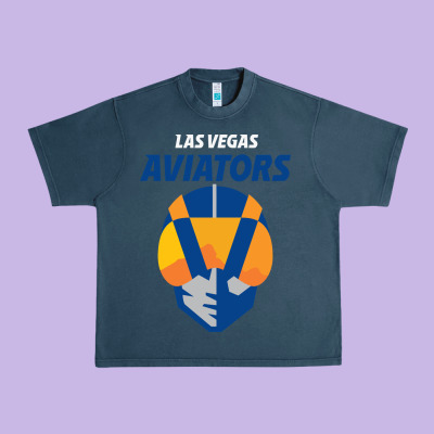 Las Vegas Aviators Urban Heavy Tee Designed By Floraart