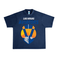 Navy las vegas aviators Urban Heavy Tee - FloraArt