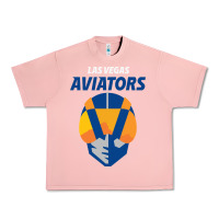 Salmon las vegas aviators Urban Heavy Tee - FloraArt