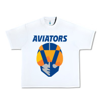 White las vegas aviators Urban Heavy Tee - FloraArt