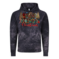 Cloud Black howdy christmas Vintage Hoodie - CowGirlArtShop