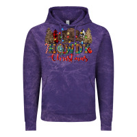 Cloud Purple howdy christmas Vintage Hoodie - CowGirlArtShop