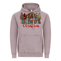 Vintage Zinc howdy christmas Vintage Hoodie - CowGirlArtShop