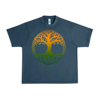 Midnight Navy tree of life merch Urban Heavy Tee - trangStudio