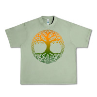 Oil Green tree of life merch Urban Heavy Tee - trangStudio