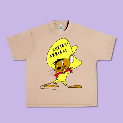 Speedy Gonzales Arriba Urban Heavy Tee Designed By Floraart