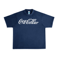 Navy Coca Collier Urban Heavy Tee - FloraArt
