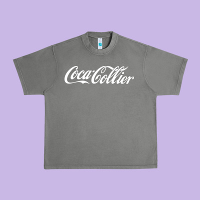 Coca Collier Urban Heavy Tee Designed By Floraart