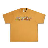 Snow White And The Seven Dwarfs Marching In Line Urban Heavy Tee | Teevron