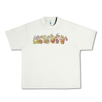 Pistachio Snow White And The Seven Dwarfs Marching In Line Urban Heavy Tee - FloraArt