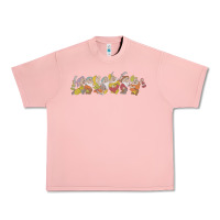 Salmon Snow White And The Seven Dwarfs Marching In Line Urban Heavy Tee - FloraArt