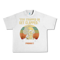 Lunar Rock stay strapped or get clapped george washington Urban Heavy Tee - FloraArt