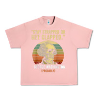 Salmon stay strapped or get clapped george washington Urban Heavy Tee - FloraArt