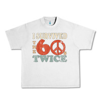 Lunar Rock I Survived The Sixties 60s Twice Urban Heavy Tee - FloraArt