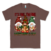 Chestnut It's fine i'm fine everything is fine Classic Tee - NancyCooperArtShop