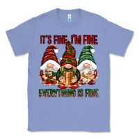 Colony Blue It's fine i'm fine everything is fine Classic Tee - NancyCooperArtShop