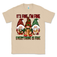 Mushroom It's fine i'm fine everything is fine Classic Tee - NancyCooperArtShop