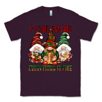Plum It's fine i'm fine everything is fine Classic Tee - NancyCooperArtShop