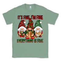 Sage It's fine i'm fine everything is fine Classic Tee - NancyCooperArtShop