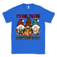 True Royal It's fine i'm fine everything is fine Classic Tee - NancyCooperArtShop