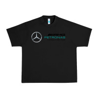 Black formula one team Urban Heavy Tee - FloraArt