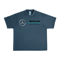 Midnight Navy formula one team Urban Heavy Tee - FloraArt