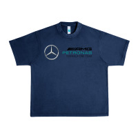Navy formula one team Urban Heavy Tee - FloraArt