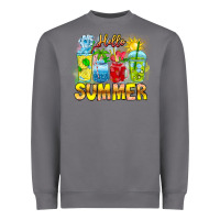 Storm Hello Summer Heavyweight Sweatshirt - CowhideDigitalArt