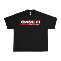 Black case-ih Urban Heavy Tee - FloraArt