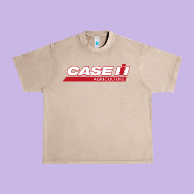 Case-ih Urban Heavy Tee Designed By Floraart