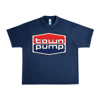 Navy town pump Urban Heavy Tee - FloraArt