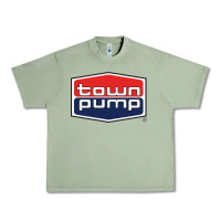 Oil Green town pump Urban Heavy Tee - FloraArt