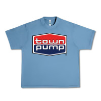 Pebble Blue town pump Urban Heavy Tee - FloraArt