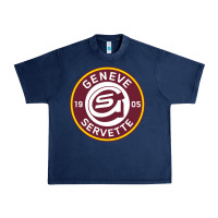 Navy the genève servette,hc,football Urban Heavy Tee - FloraArt