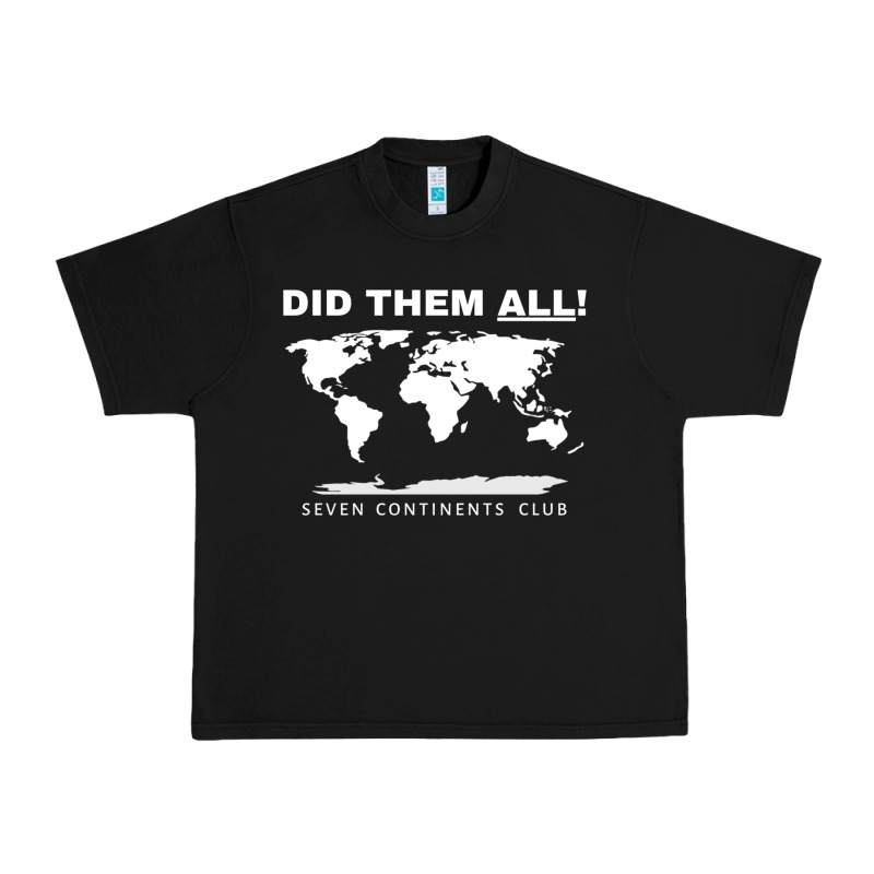 Seven Continents Shirt Urban Heavy Tee by FloraArt | Teevron