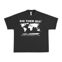 Pigment Black Seven Continents Shirt Urban Heavy Tee - FloraArt