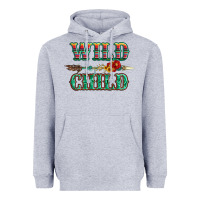 Heather Grey wild chıld serape sunflower and gemstone with arrow Heavyweight Hoodie - Artiststas
